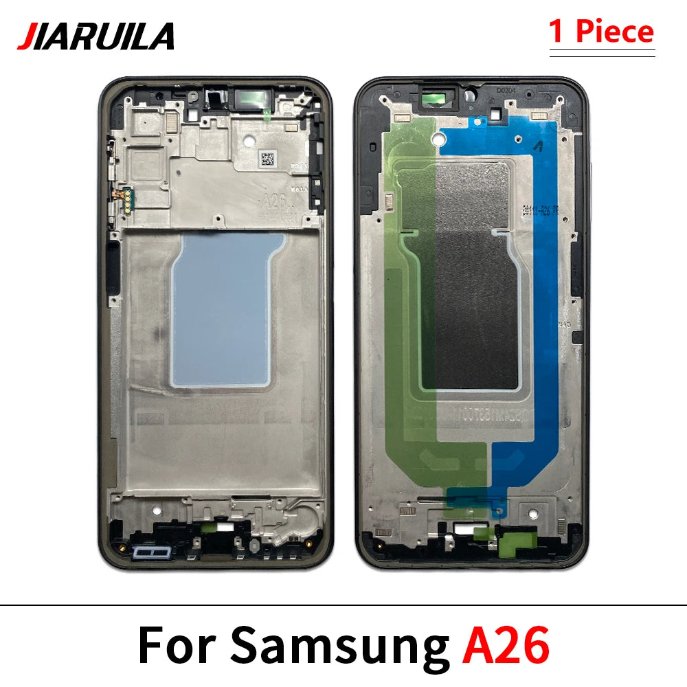 New Front Housing LCD Frame Screen Bezel Holder For Samsung A05 A05s A15 A25 A35 A06 A26 A34 4G 5G Samsung phone repair parts