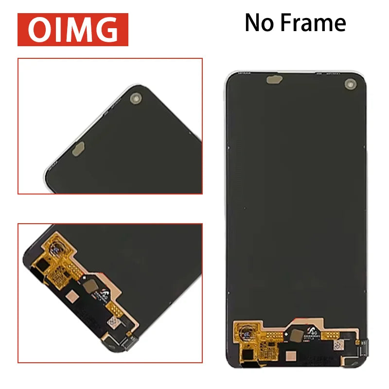 100% Tested 6.4" For Oppo Realme 9 Realme9 4G LCD Display Touch Screen Digiziter Assembly RMX3521 Display Replacement Oppo phone repair parts Realme phone repair parts