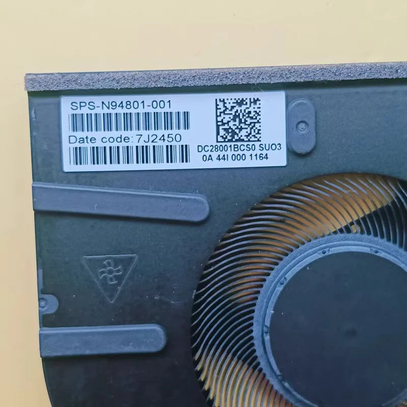 NEW ORIGINAL Laptop CPU Cooling Fan For HP Bookplus16 16-AG TPN-C178 C177 N94801-001 HP laptop repair parts