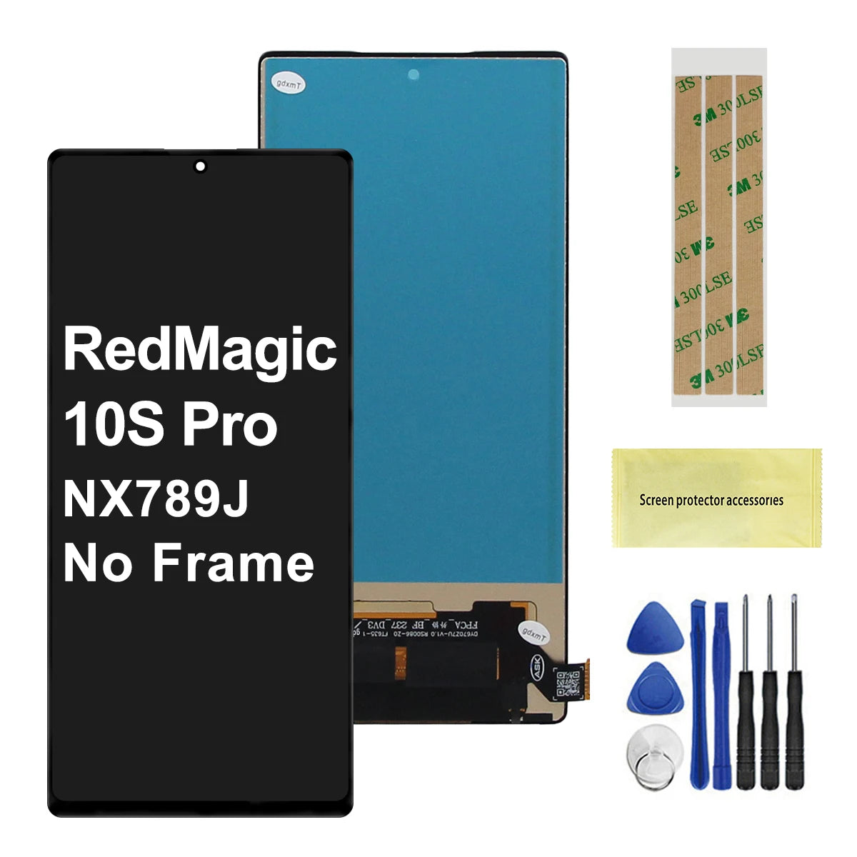 Display for ZTE nubia Z70 Ultra RedMagic 10S pro 10Pro 10Pro plus Red Magic 10S Pro+ lcd Touch Screen Assembly Replacement ZTE phone repair parts