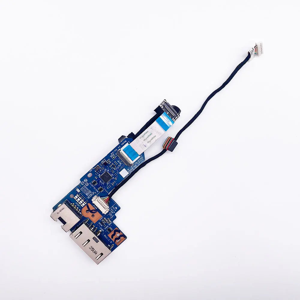 For Lenovo ThinkPad E431 E440 Laptop RJ45 Network card DC Power Jack DC-IN Charging Flex Cable board NS-A042 DC02C003C00Lenovo laptop repair parts