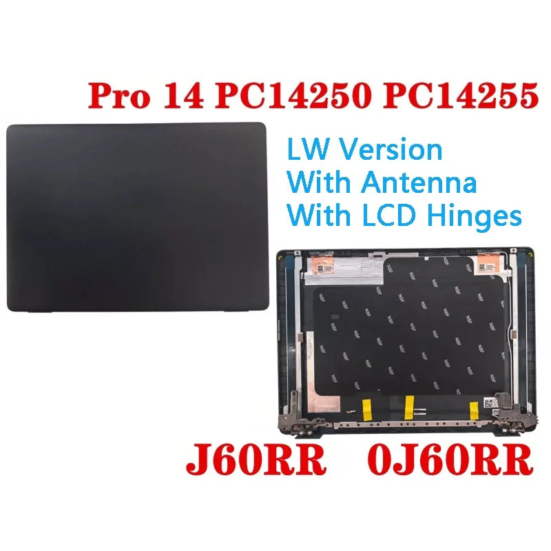 NEW ORIGINAL Laptop Replacement LCD Back Cover Case for Dell Pro 14 PC14250 PC14255 0J60RR 06Y7VN 0MMKRG 0N85WC Dell laptop repair parts