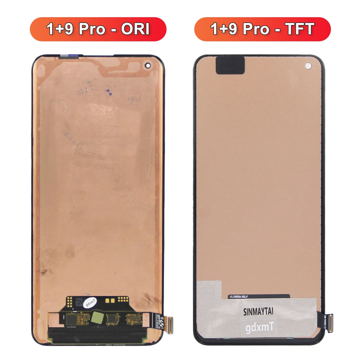 For OnePlus 9 Pro 1+9Pro LE2121 LE2125 LE2123 LE2120 LCD Touch Screen Display Digitizer Assembly Replacement 100% Tested Oneplus phone repair parts