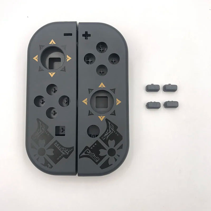 For Replacement Clear Transparent Shell Cover SL SR Buttons for Nintendo Switch NS Joy Con Controller Game console repair parts