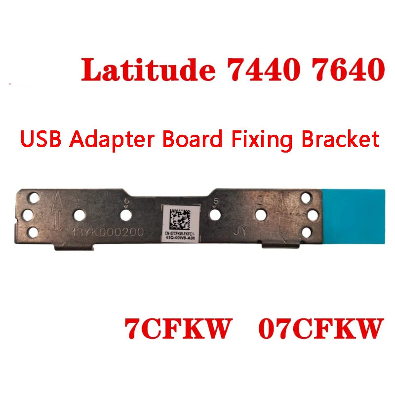 New Original Laptop USB Adapter Board Audio Board Bracket For Dell Latitude 7440 7640 7450 7650 LS-M595P 07CFKW 0VN5NJ 0DCP9M Dell laptop repair parts
