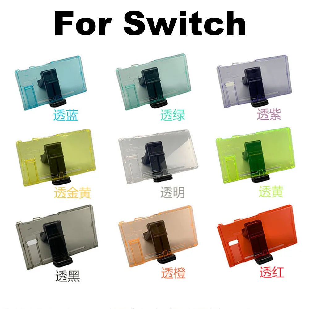 For Nintendo NS Switch Console Back Shell Housing With Support Bracket Game console repair parts