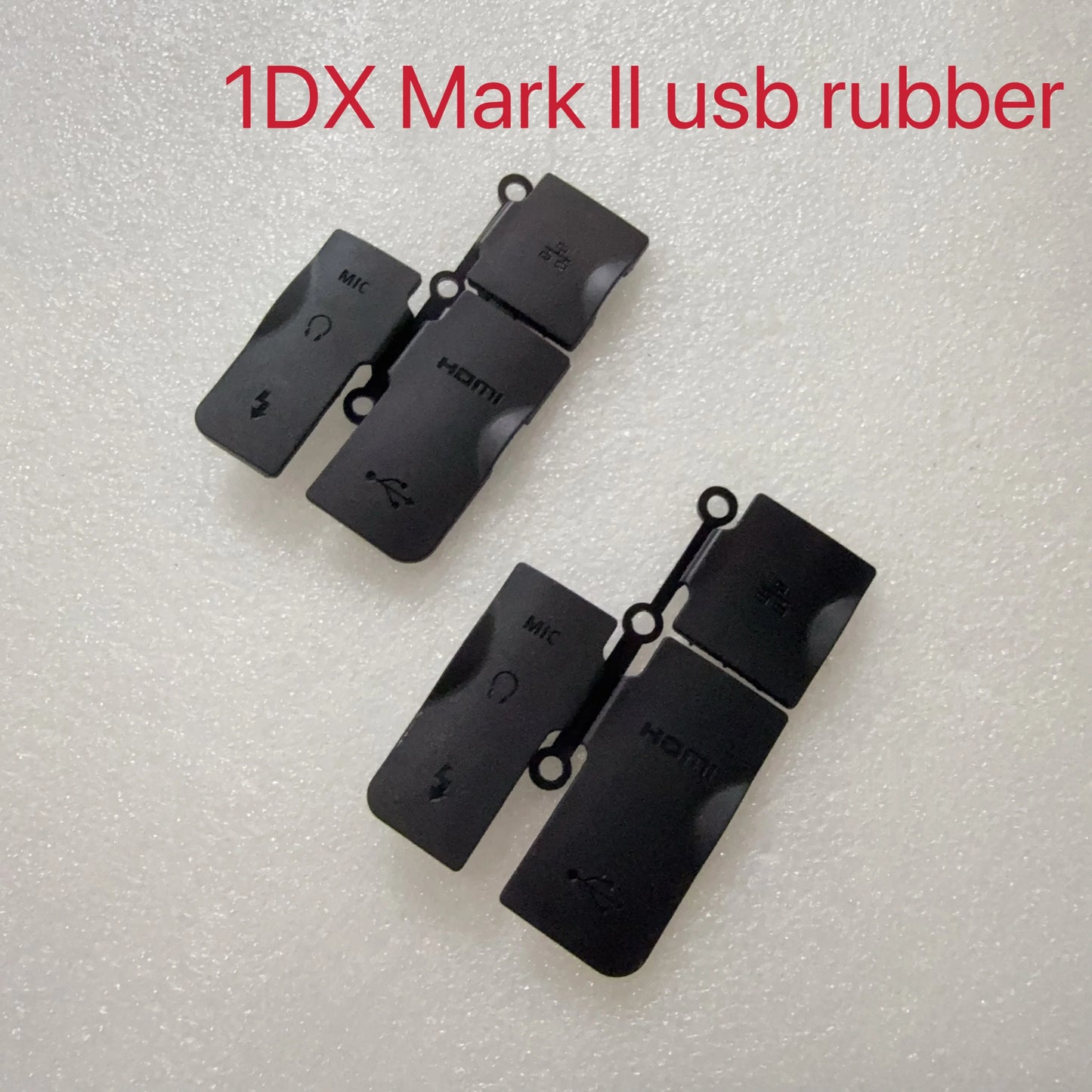 NEW For Canon EOS-1D X Mark II 1DX II MIC / HDMI / USB / DC IN Rubber Door Cover Set Camera Replacement Parts Digital Camera repair parts