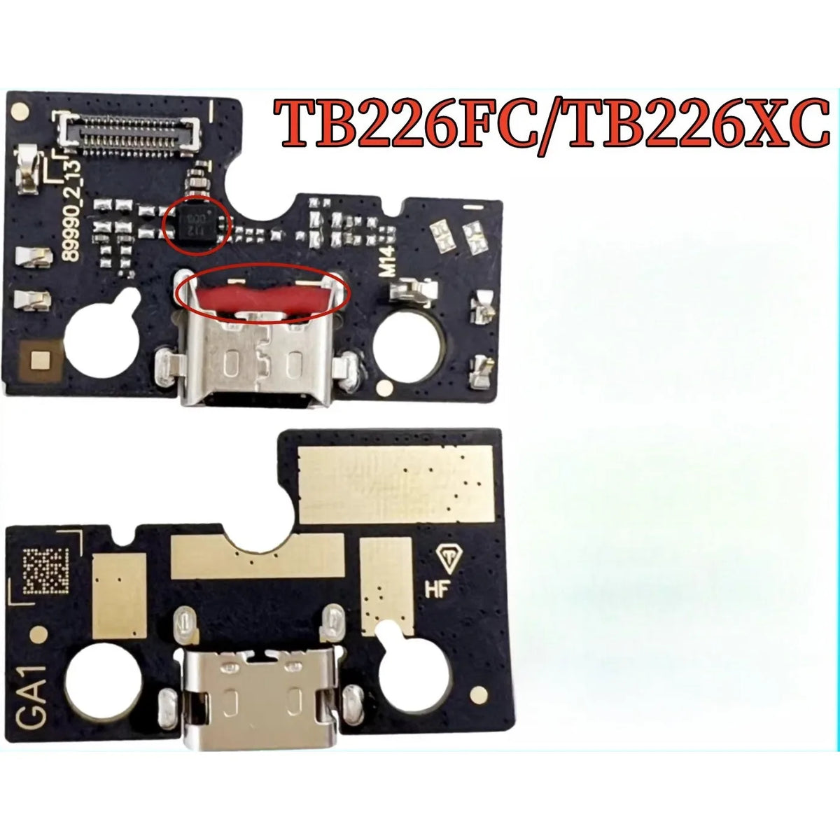 USB Charging Port Connector Plug Jack Charge Dock Board Flex Cable For  Tab K10Pro TB226FU/TB223XC 10.6" lcd power Volume cable Lenovo tablet repair parts