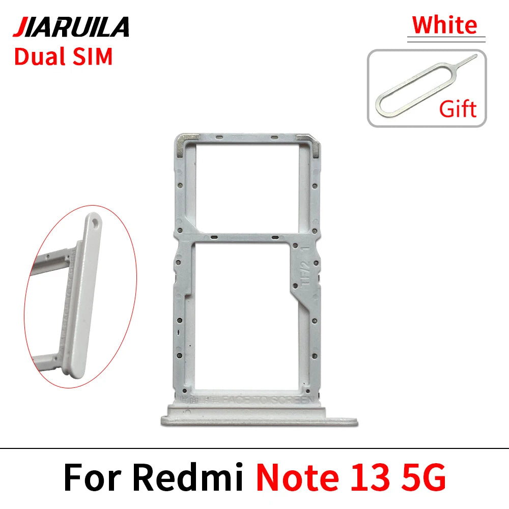 New For Xiaomi Redmi Note 13 Pro Plus 4G 5G SIM Card Tray Slot Holder Adapter Accessories  Xiaomi  Xiao mi phone repair parts