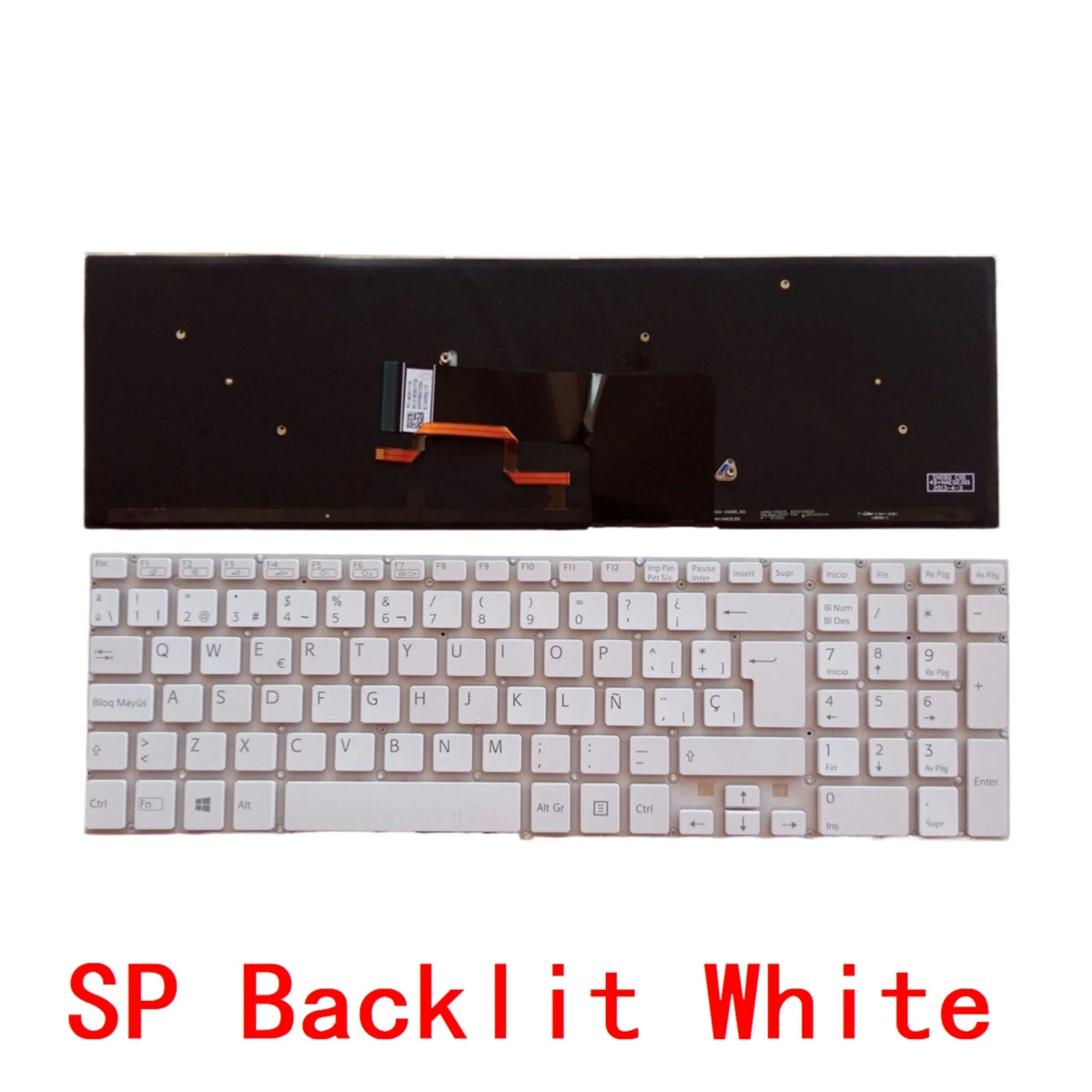 New US Russian Spanish Arab Brazil Portuguese Laptop Backlit Keyboard For Sony VAIO SVF152 SVF153 SVF15 SVF15214CXW