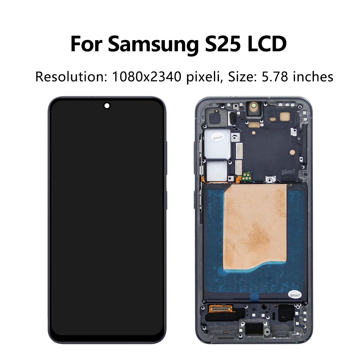 TFT S25 For Samsung S25 Display Touch Screen Digitizer Assembly S25 SM-S931B, SM-S931B/DS LCD Replacement Part ﻿ Samsung phone repair parts