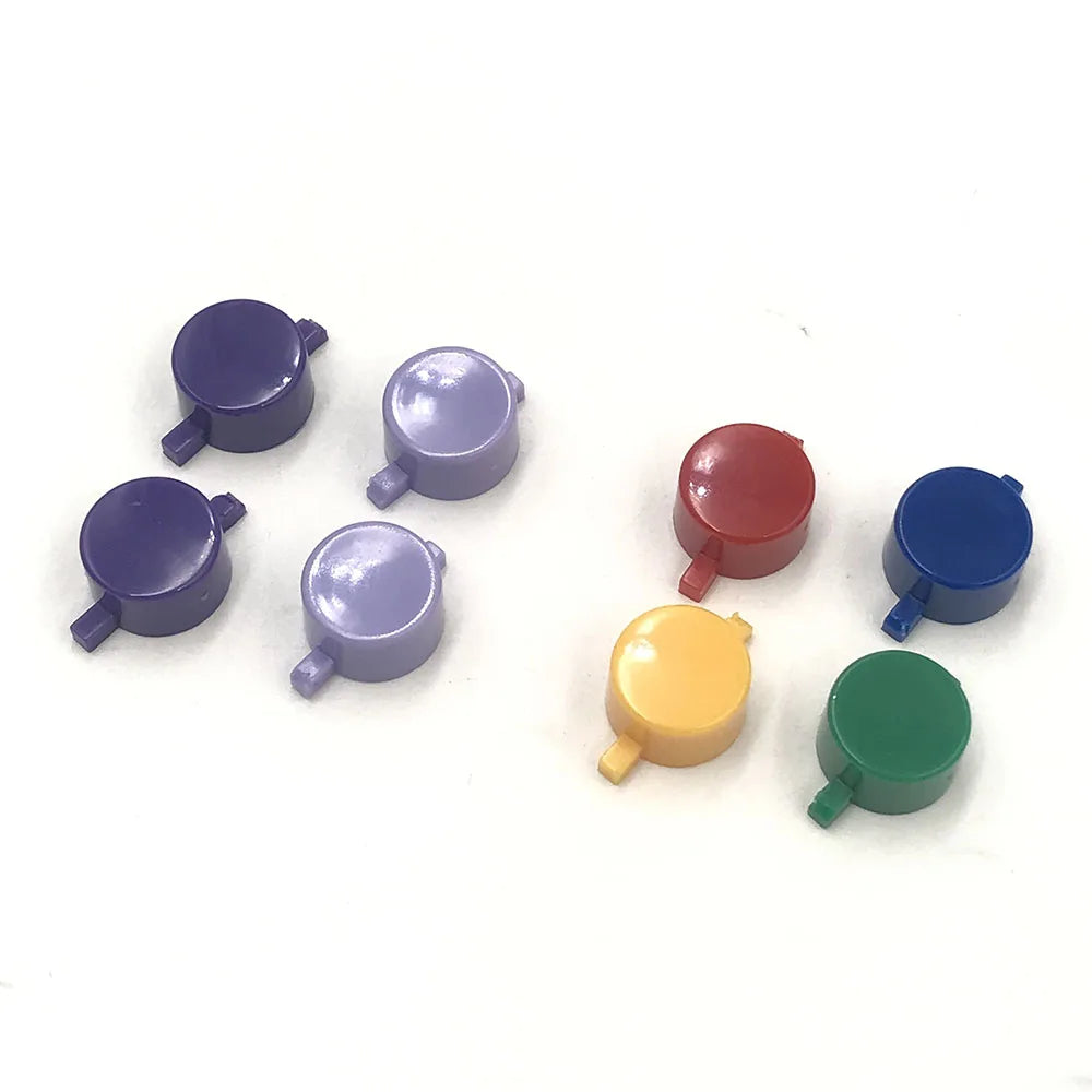 1-5set For Nintendo SNES Super Famicom NES Replacement Plastic Buttons A B X Y For SFC Handle Button Game console repair parts
