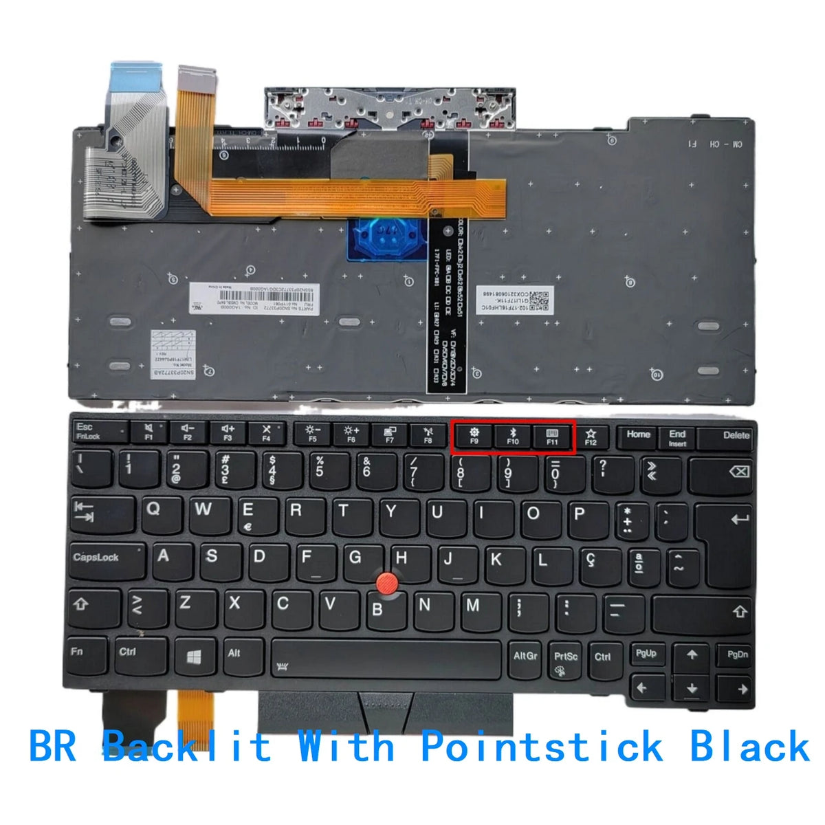 US RU SP LA BR PT TW Backlit Keyboard For Lenovo Thinkpad X280 A285 X395 X390 /L13 gen 1 L13 Yoga gen 1/X13 Gen 1/L13 gen 2 Lenovo laptop repair parts