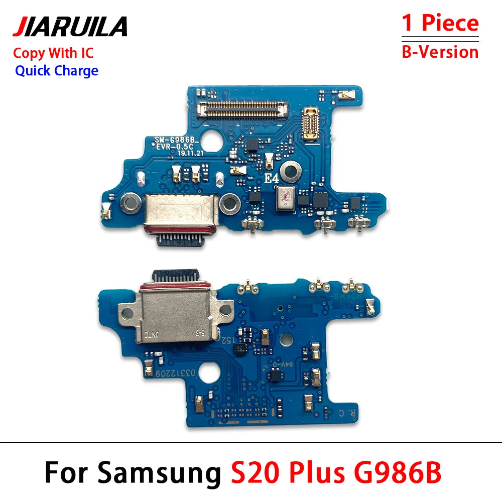 For Samsung Note 10 Plus Lite S20 Plus Ultra S981B S986B S988B N976F USB Charging Port Dock Charger Connector Board Flex Cable Samsung phone repair parts