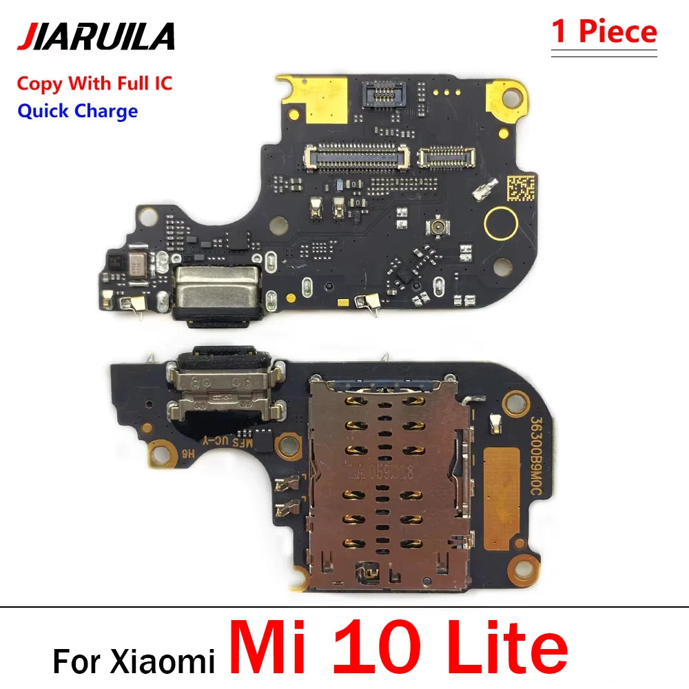 New USB Charging Port Dock Charger Plug Connector Board Flex Cable For Xiaomi Mi 10 10T 11 11T 12 12T 13 13T 14 Pro Lite  Xiaomi  Xiao mi phone repair parts