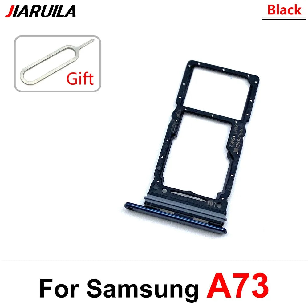 New For Samsung A23 A33 A53 A73 5G SIM Card Tray Slot Holder Replacement Parts Samsung phone repair parts