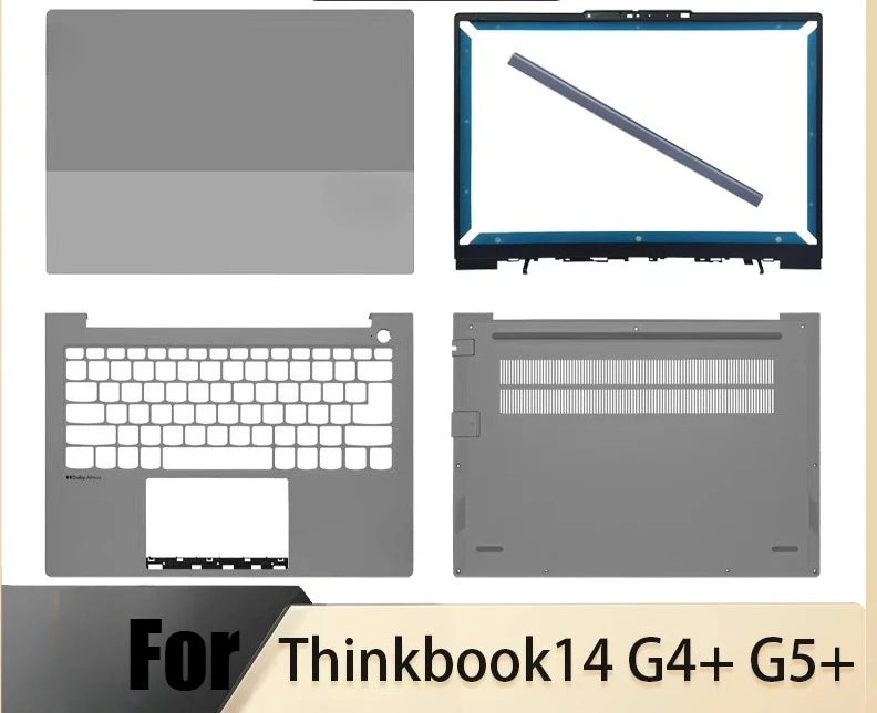 Cover Case for Thinkbook 14 G4 + G5 + IAP 2022 LCD Back top back cover bezel frame bottom cover  hinge upper palmrest Shell Lenovo laptop repair parts