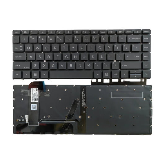 New US language  Backlit Keyboard For HP ZBook Studio G7 G8 Notebook PC Replacement Keyboard  HP laptop repair parts