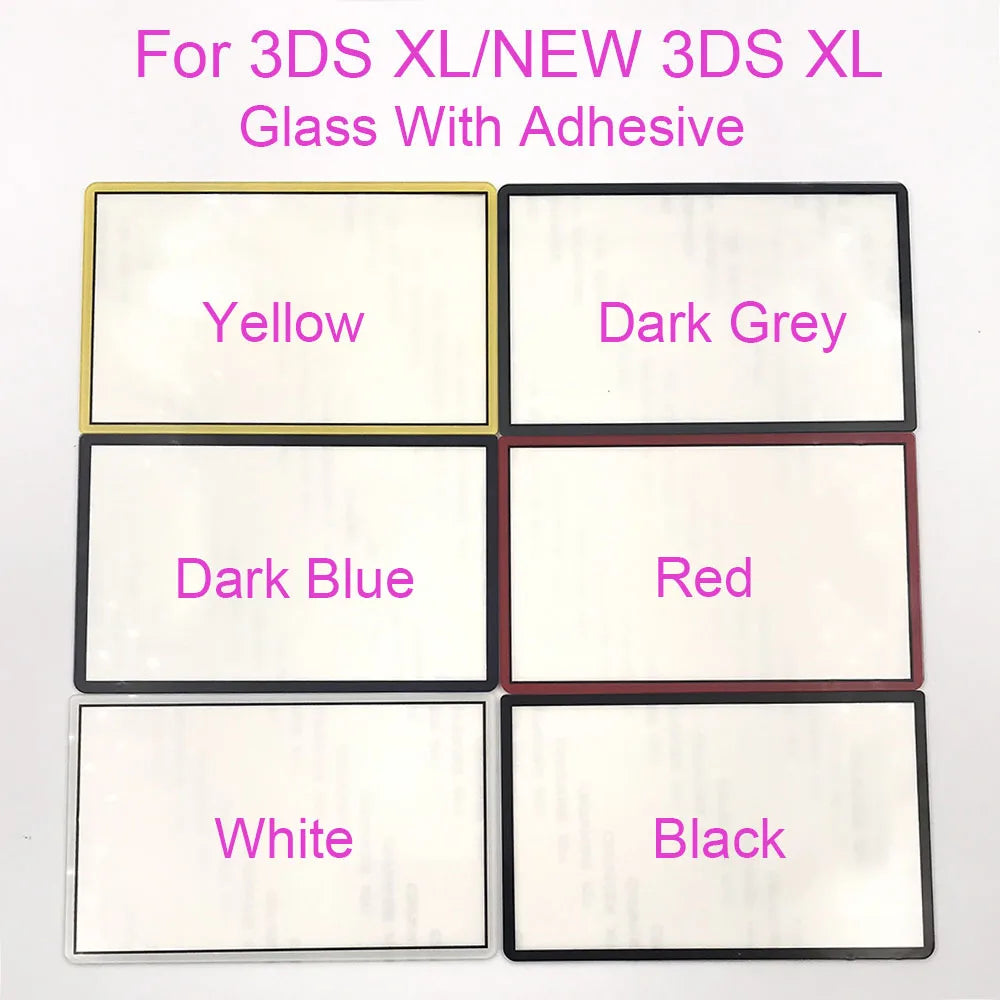 For 3DSXL 3DSLL Top Surface Glass Protective Screen Lens For Nindendo New 3DS XL LL Console Repair Game console repair parts