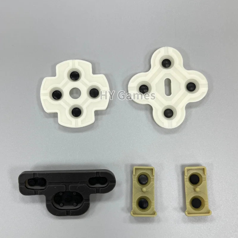 100Sets/lot Replacement Silicone Rubber Pad for PS3 Controller D Pads Contact Key Buttons Repair Part Game console repair parts