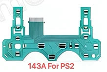 100pcs Film For PS2 PS3 PS4 Pro Slim Controller Conductive Film Keypad Flex Cable PCB Buttons Ribbon Circuit Board For PS5V1V2V3 Game console repair parts