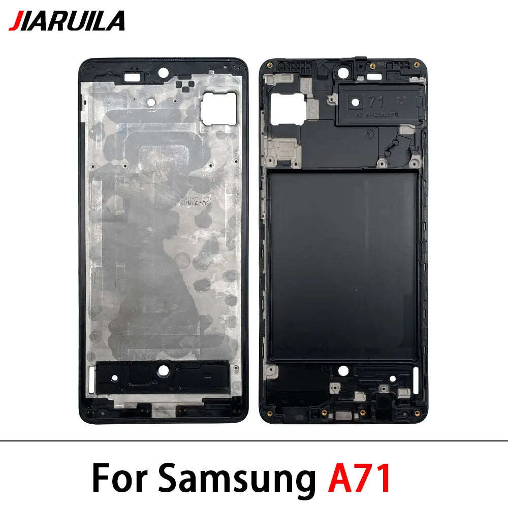 New Middle Frame For Samsung A10 A20 A30 A50 A70 A21s A11 A12 A21 A31 A51 A71 Front Frame Housing Bezel Repair Parts Samsung phone repair parts
