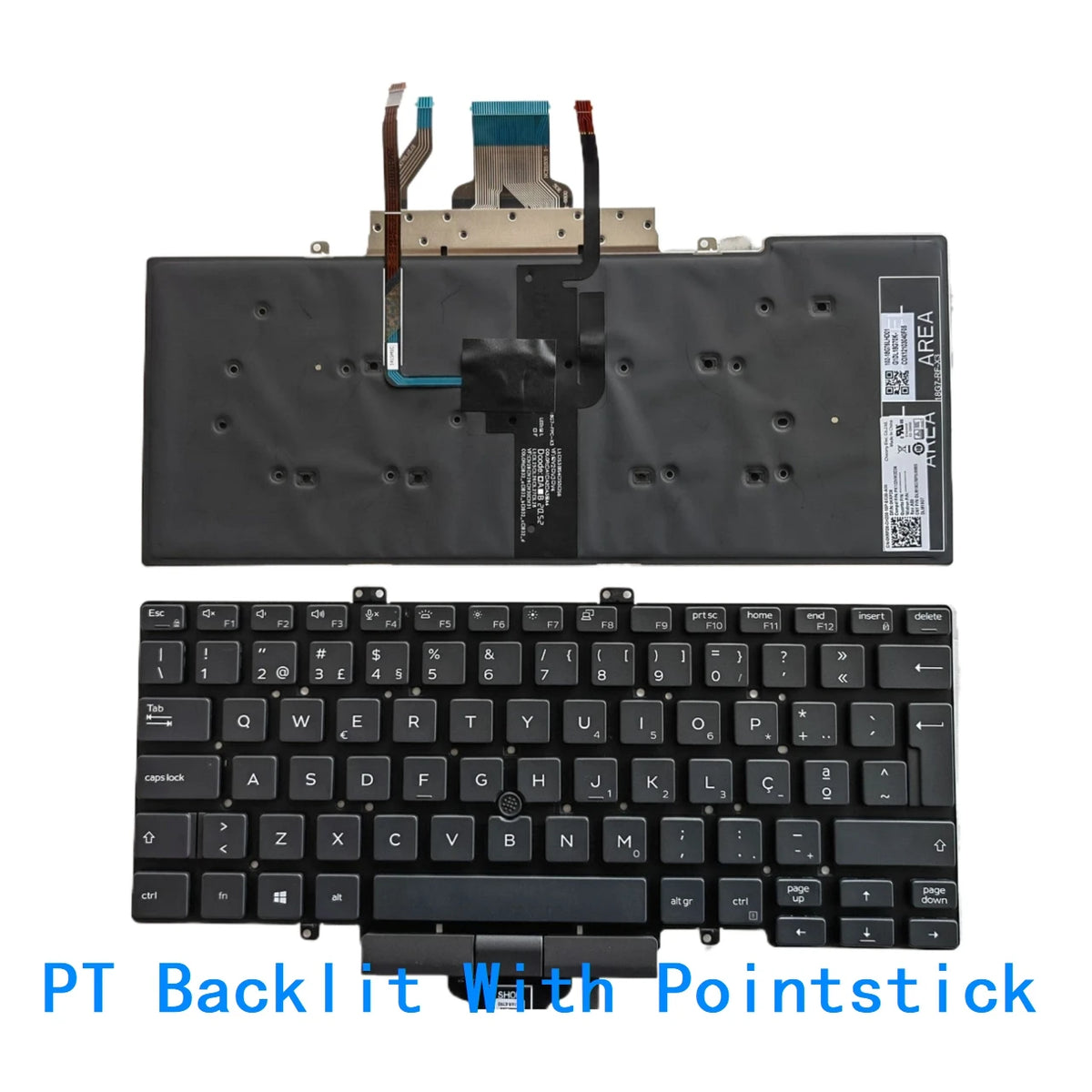 New US Spanish Latin Brazil Portuguese language  Backlit Keyboard For Dell Latitude 5400 5401 5410 5411 (Y2019) 0MNFJ6Dell laptop repair parts