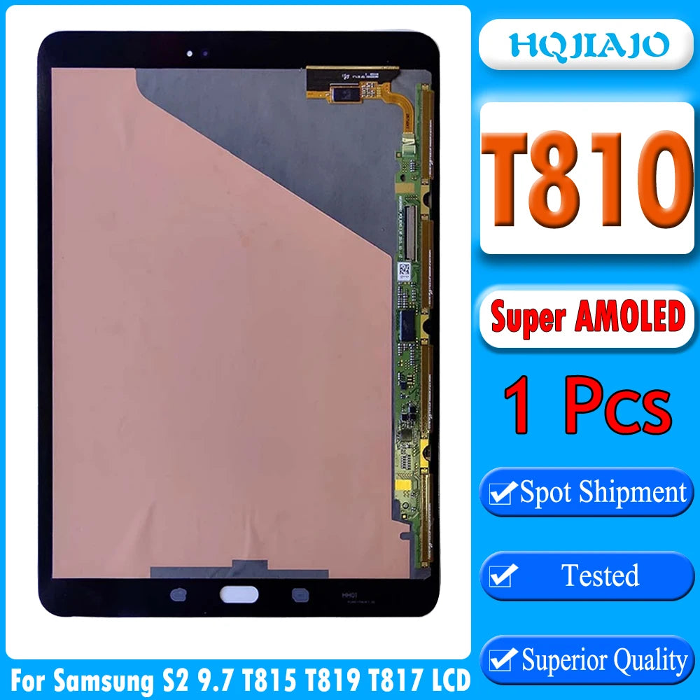 Tablet LCD For Samsung Tab S2 9.7 T810 T815 T819 T817 LCD Display Touch Screen Digitizer For Samsung Tab T810 T815 Tablet repair parts