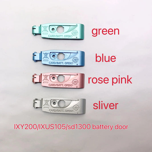 New Battery Cover Door without Rubber for Canon IXUS105 IXY200 SD1300 Battery Door Repair Parts  Digital Camera repair parts