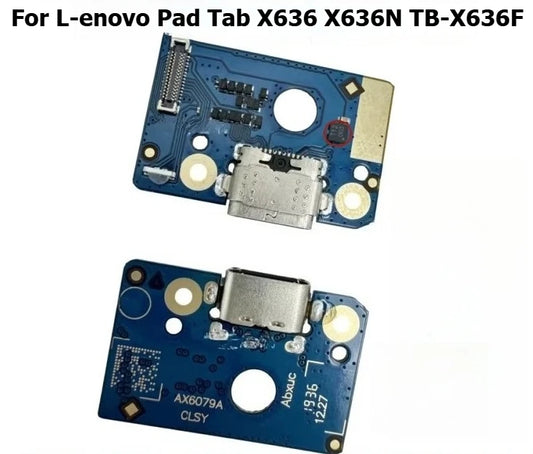 USB Charging Port Connector Plug Jack Charge Dock Board Flex Cable For Lenovo  Pad Tab X636 X636N TB-X636F cable repair Lenovo tablet repair parts