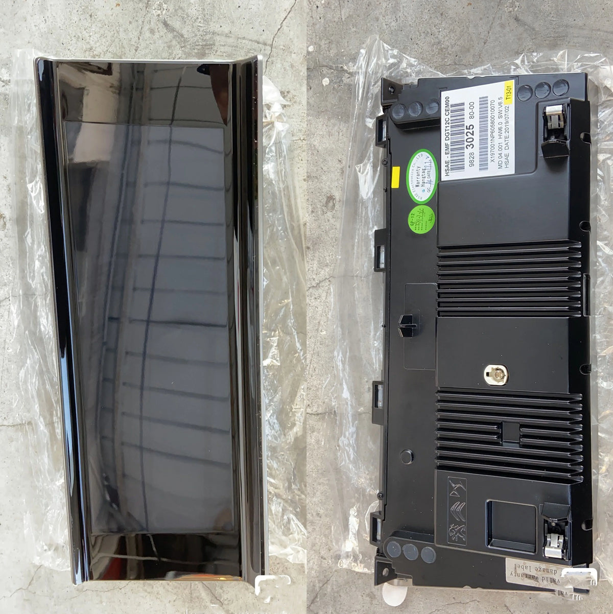Display LCD with Touch Screen Panel for DS7 CROSSBACK (X74) DVD Navigation 9828302580 RP 9834893380 Other Brand tablet repair parts