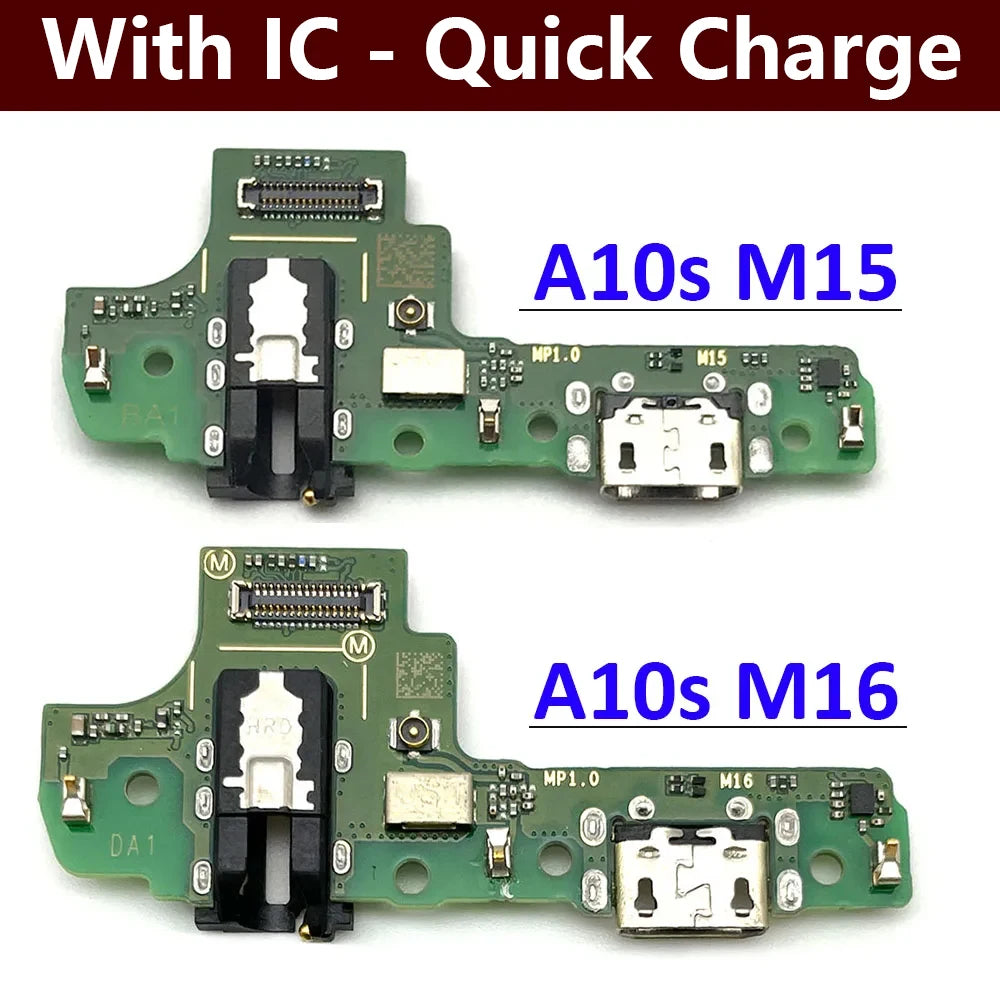 USB Charging Port Board Flex Cable Connector Parts For Samsung A10S A107 A107F A20s A207 A207F M12 M14 M15 M16 Samsung phone repair parts
