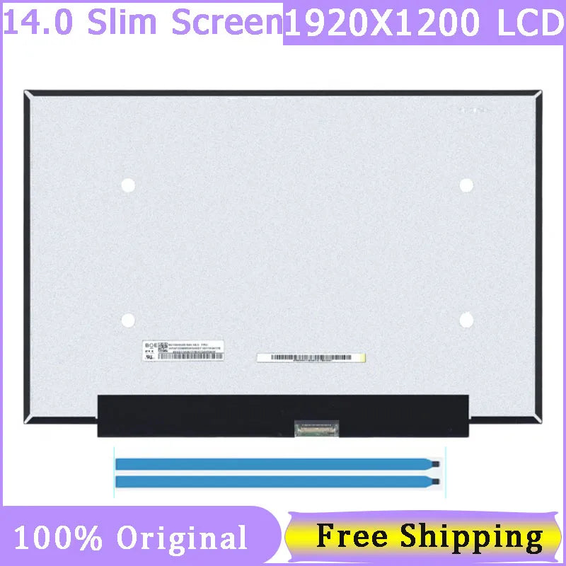 14 Inch Slim 30 Pin Laptop Screen NV140WUM-N45 N140JCA-ELL M140NW4D B140UAN04.4 R6 1920×1200 FHD Replacement Display Panel