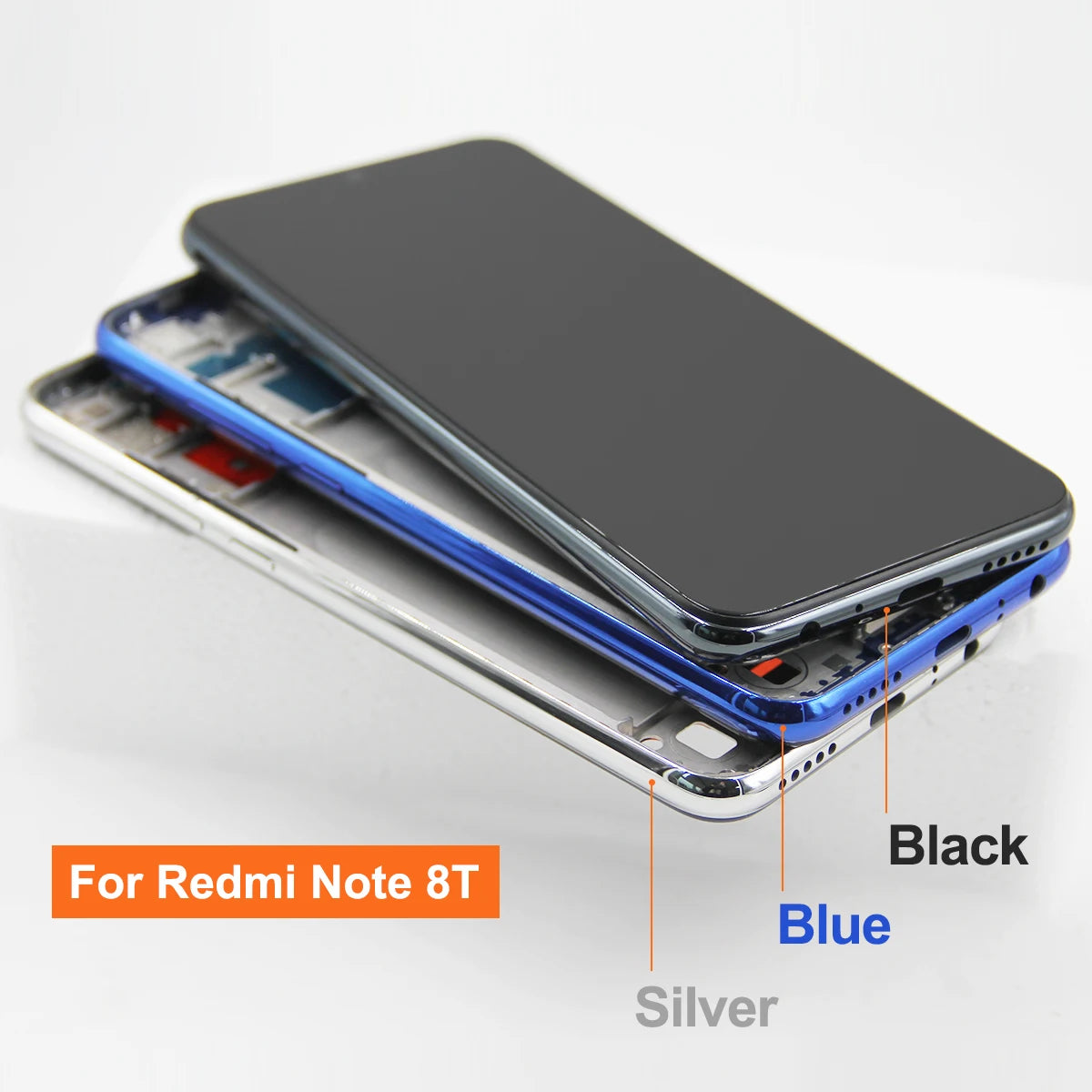 8T IPS LCD for Redmi Note 8T LCD Display Touch Screen Digiziter Assembly Parts For Redmi Note 8T With Frame LCD Display Redmi phone repair parts