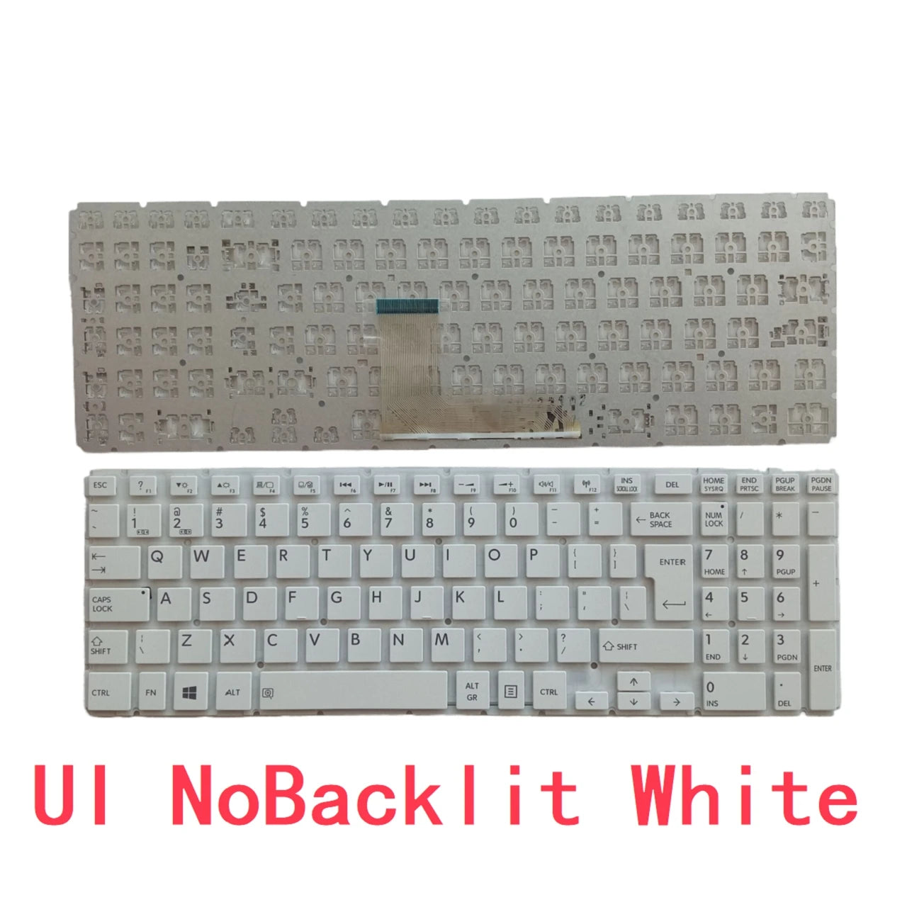 New US UI Russian Spanish Arab Laptop Backlit Keyboard For Toshiba Satellite L50-B L55-B L50D-B L55DT-B S50-B S55-B TOSHIBA laptop repair parts