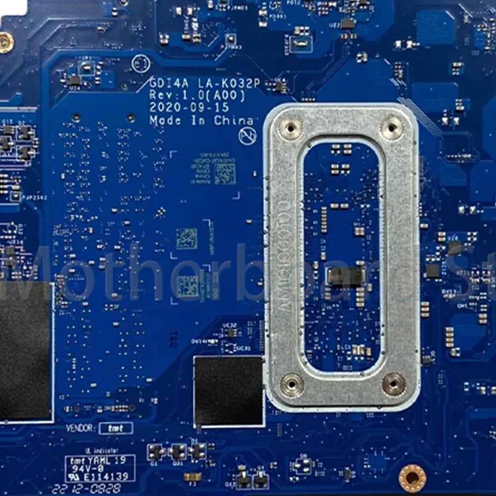 Laptop Motherboard LA-K032P For Dell Vostro 3400 3500 Inspiron 3501 Notebook With CPU I3-1115G4 I5-1135G7 I7-1165G7 100% Tested Dell laptop repair parts