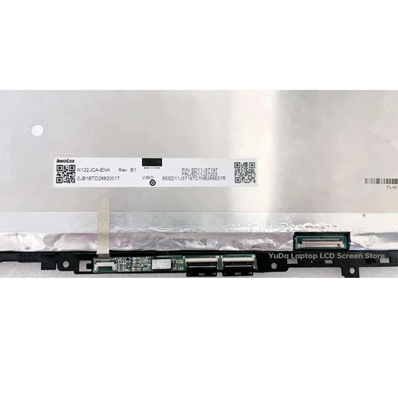 12.2" Laptop LCD Touch Screen For Lenovo 500w Yoga Gen 4 82VQ 82VR Display Digitizer + With Frame Assembly Replacement 1920x1200 Lenovo laptop repair parts