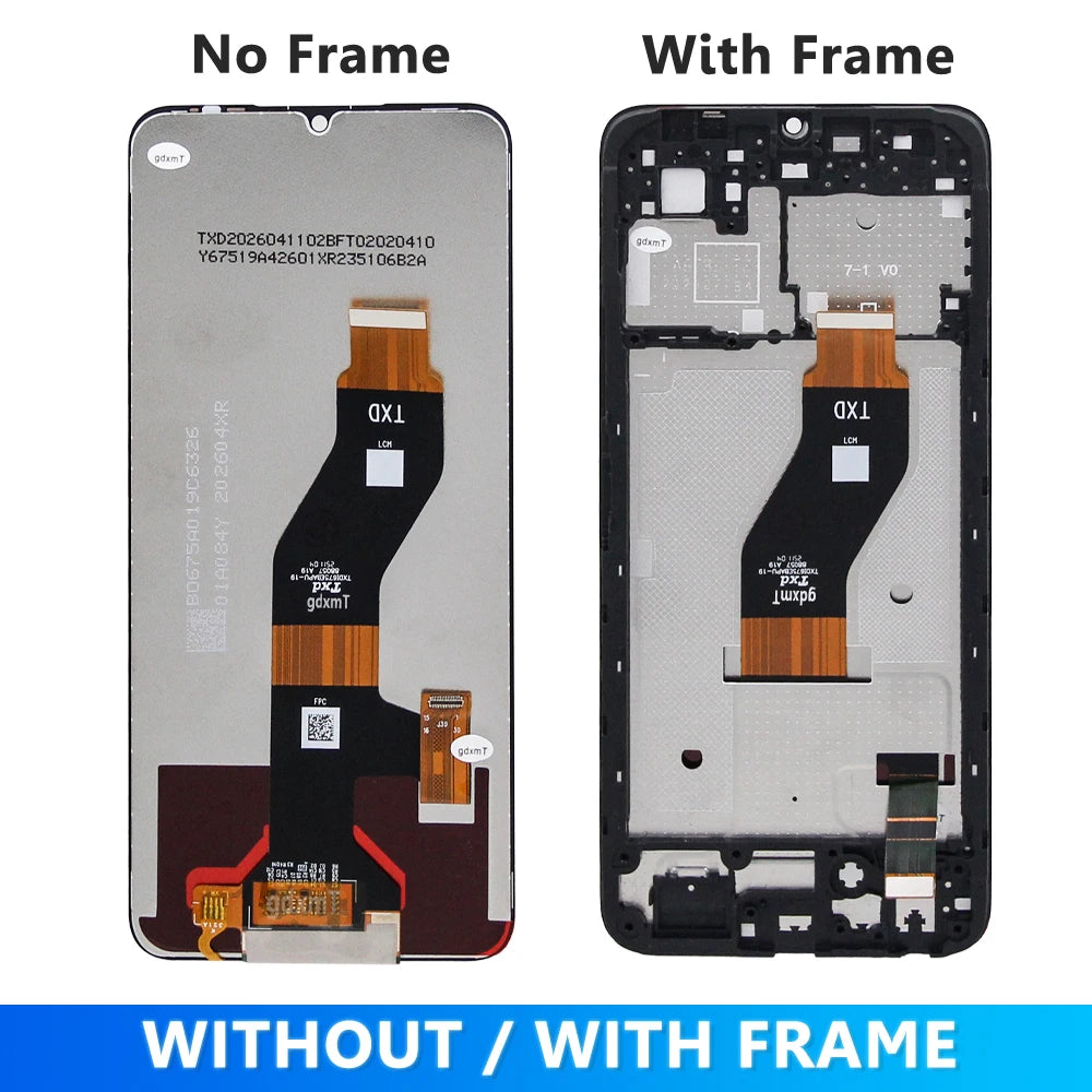 6.75" For Itel A100 LCD Display Touch Screen Digitizer Assembly For Itel A100 A673L Screen Replacement Repair Parts Itel phone repair parts