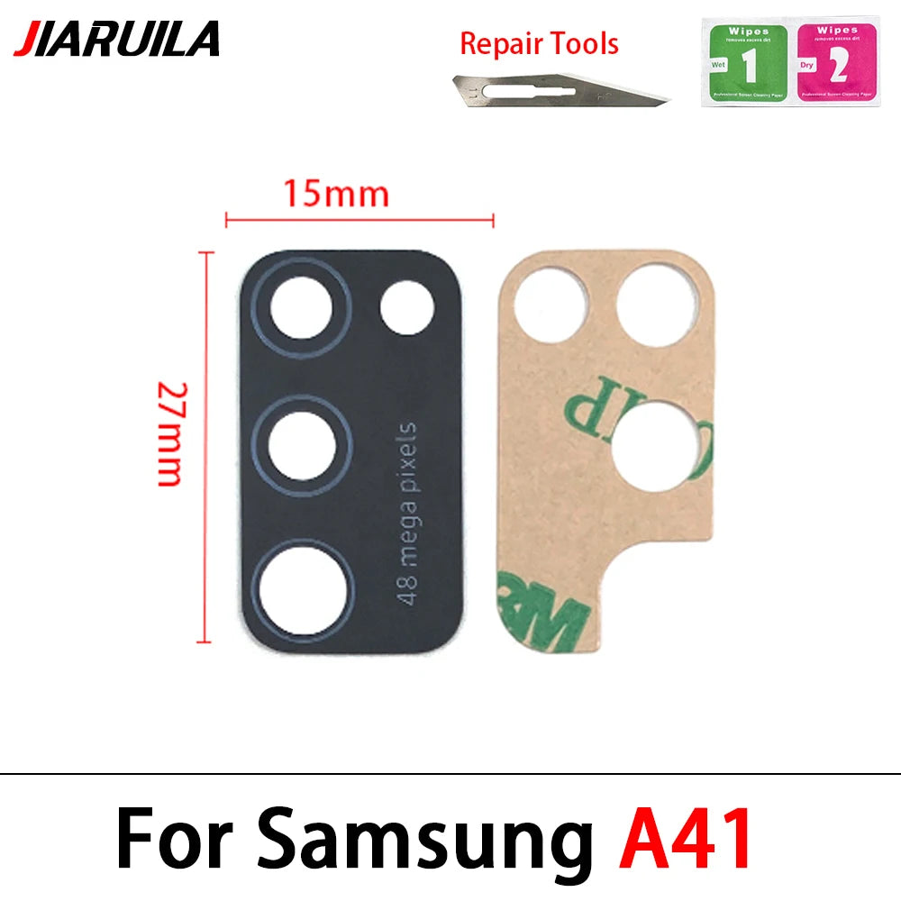 Back Rear Camera Glass Lens For Samsung A10 A20 A30 A50 A40 A70 A10s A20s A30S A50S A21s A01 A11 A12 A21 A31 A51 A71 Samsung phone repair parts
