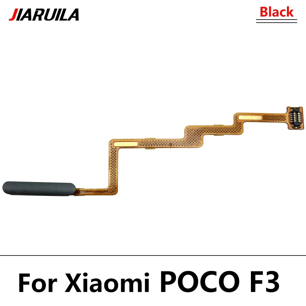 New Fingerprint Flex Cable For Xiaomi Mi Poco F3 F4 GT F5 5G Home Menu Button Key Flex Cable Replacement Parts Xiaomi  Xiao mi phone repair parts
