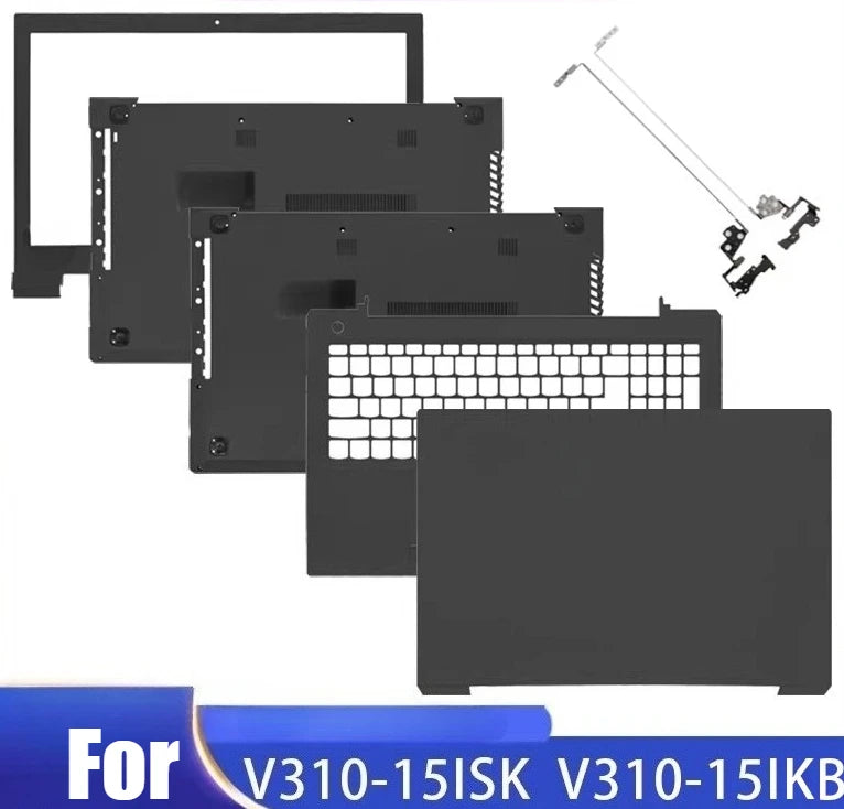Cover Case for Lenovo V310-15ISK V310-15IKB LCD Back top back cover bezel frame bottom cover case hinge upper palmrest Shell Lenovo laptop repair parts