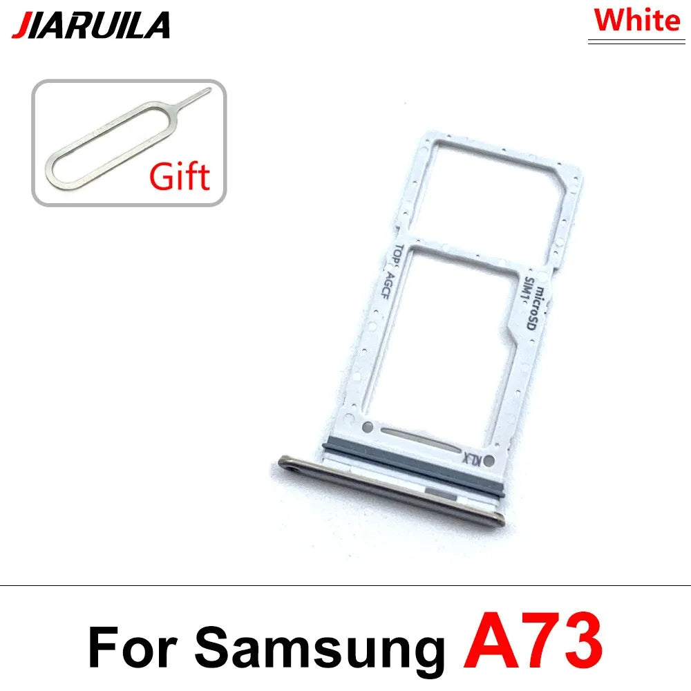 New For Samsung A23 A33 A53 A73 5G SIM Card Tray Slot Holder Replacement Parts Samsung phone repair parts