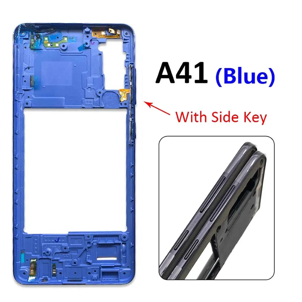 10Pcs/Lot, Middle Frame Bezel Middle Plate For Samsung A31 A41 A51 A71 Repair Parts Samsung phone repair parts