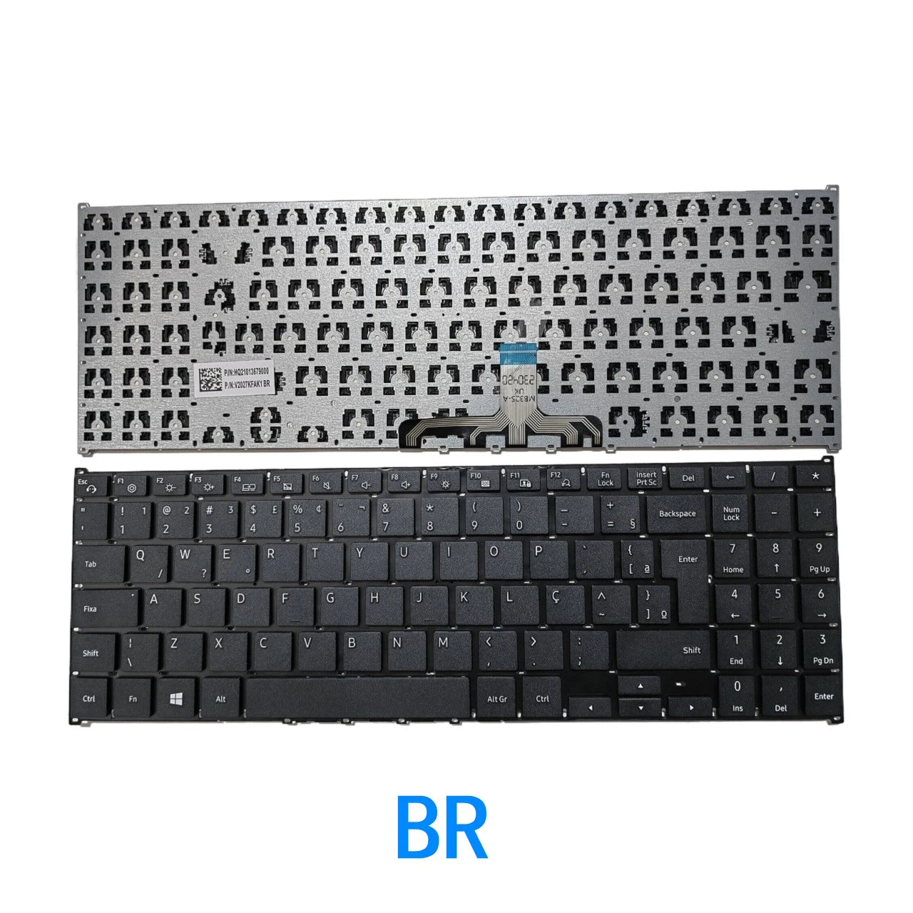 New US Brazil Keyboard For Samsung Book E20 E30 E40 np550xcj-kt1br/-kt2br np550xcj-xs1br np550xcj-sedbr/-xf1br ba68-12770a SAMSUNG laptop repair parts