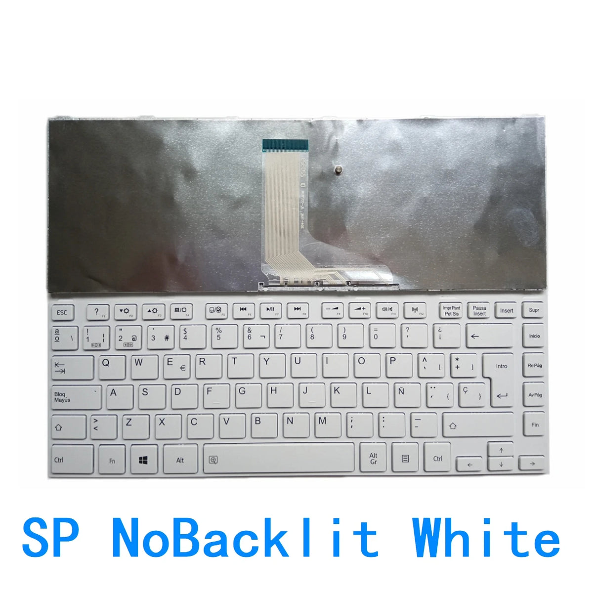 New US Spanish Arab Language  Backlit Keyboard For Toshiba Satellite L840 L845 L845d L800 L805 L830 Replacement Keyboard