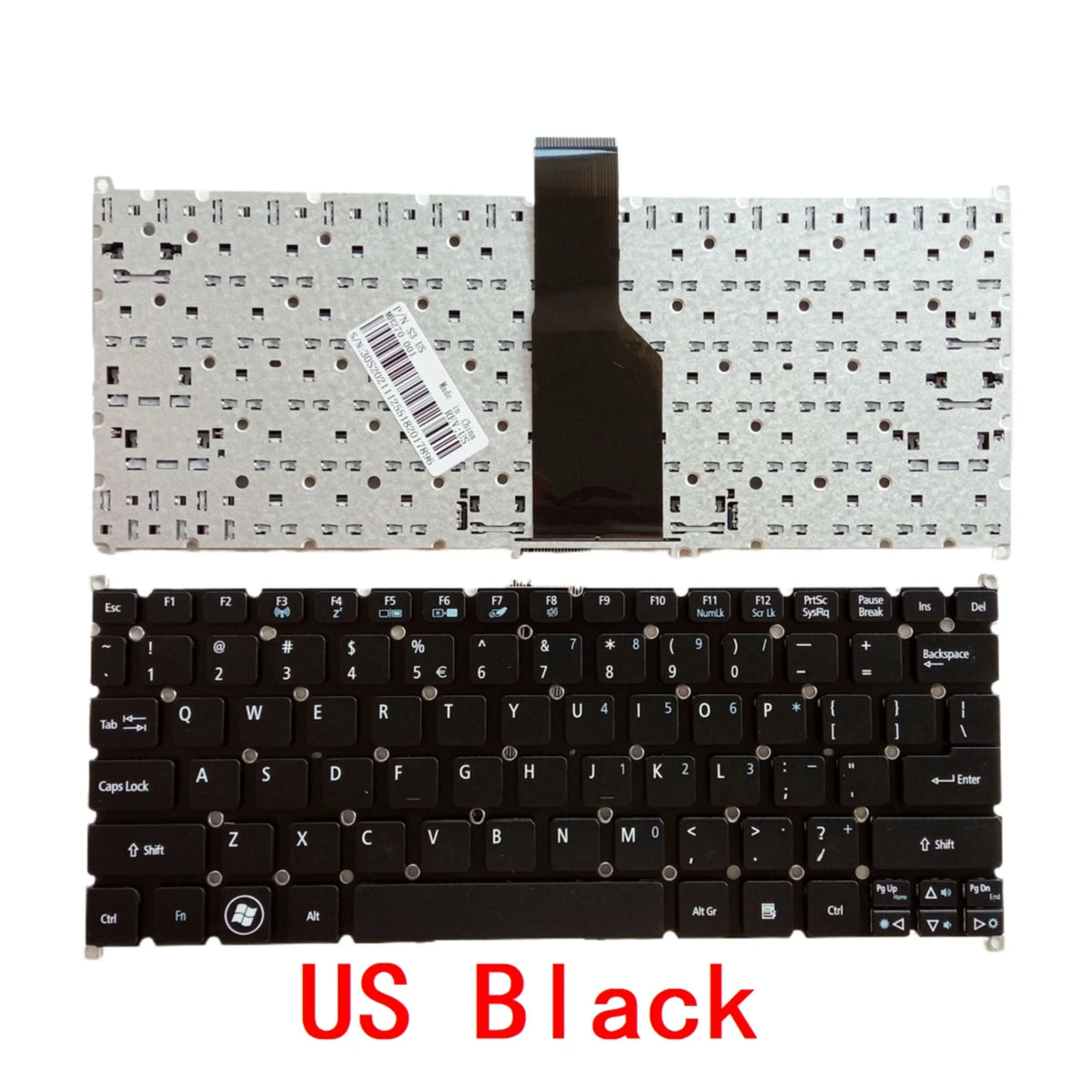 US RU SP BR PT Keyboard For Acer Aspire one 725 726 756 S3 MS2346 S3-371 S3-391 S3-951 S5 S5-391 V5-121 V5-131 V5-171 Acer laptop repair parts