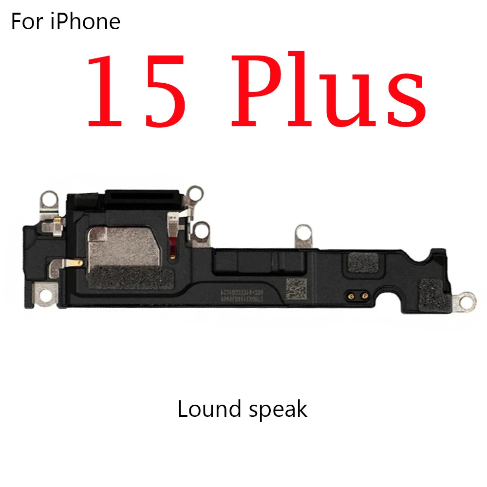 Front Earpiece Flex Cable for iPhone 15  Plus 16 Pro Max Ear Lound Buzzer Sound Speaker Headset fix  Parts iPhone phone repair parts