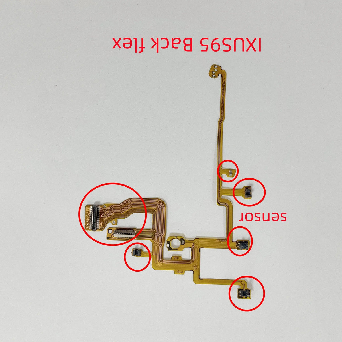 New IXUS95 LENS Back Flex Cable With Sensor and IC For Canon IXUS95 Camera Lens Cable Digital Camera repair parts
