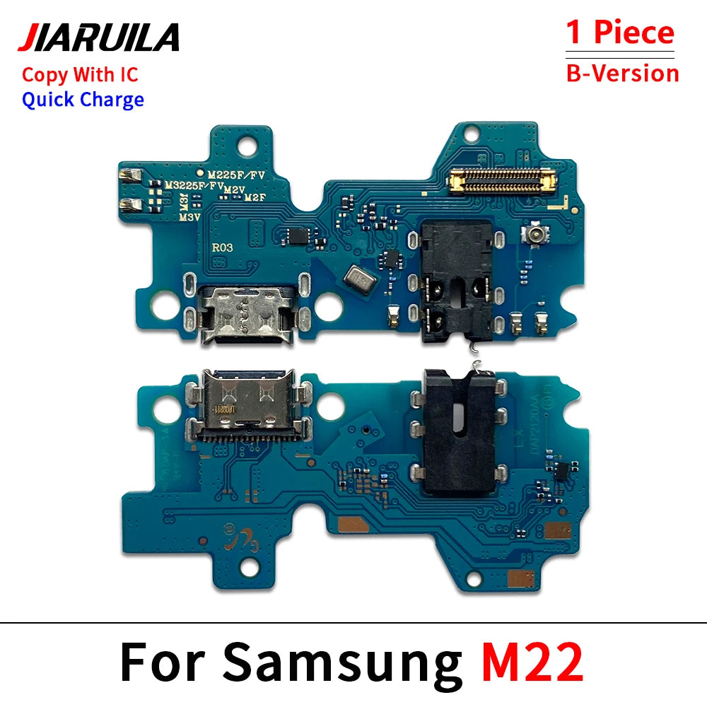 50Pcs, USB Charger Charging Dock Port Connector Flex Cable For Samsung M11 M21 M21s M31 M31s M51 M12 M22 M32 M23 M33 M53 5G M12 Samsung phone repair parts