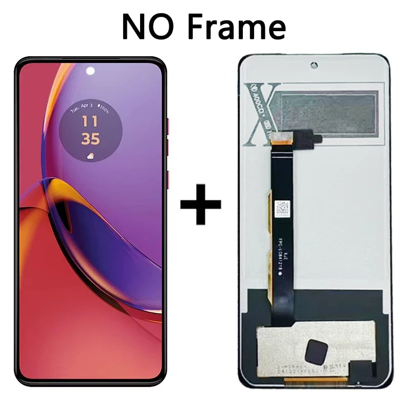 100% Test TFT Screen for Motorola Moto G84 lcd display with touch screen digitizer for moto g84 XT2347 XT2347-1 XT2347-2 LCD Motorola phone repair parts